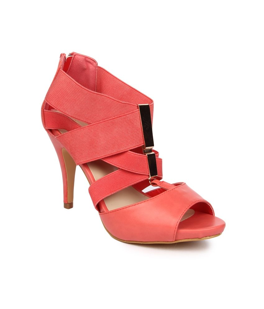 pink medium heel shoes