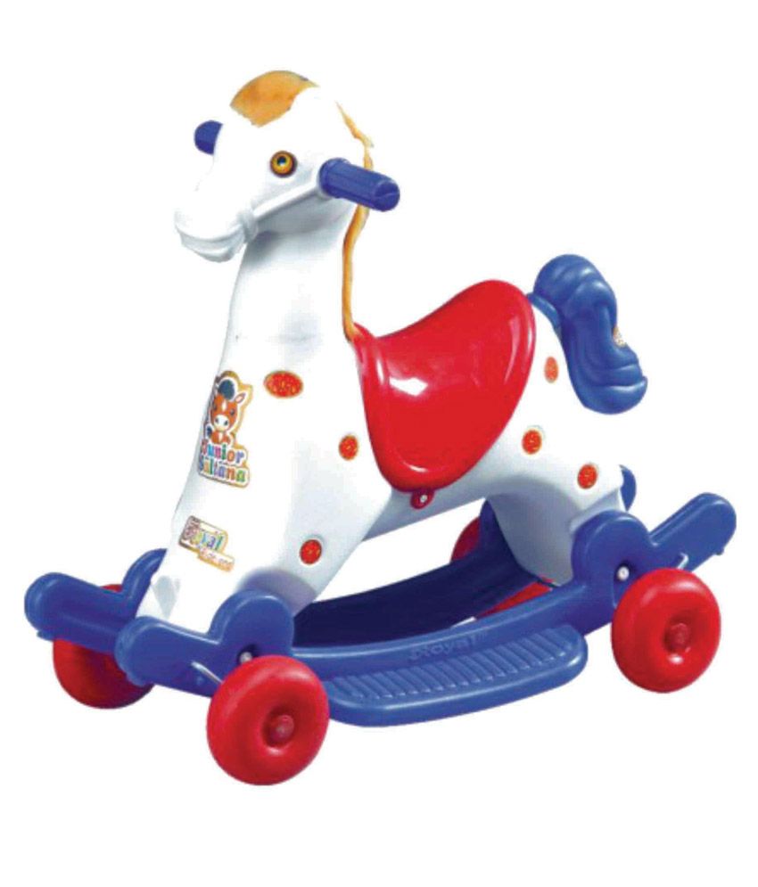 ride on plastic horse