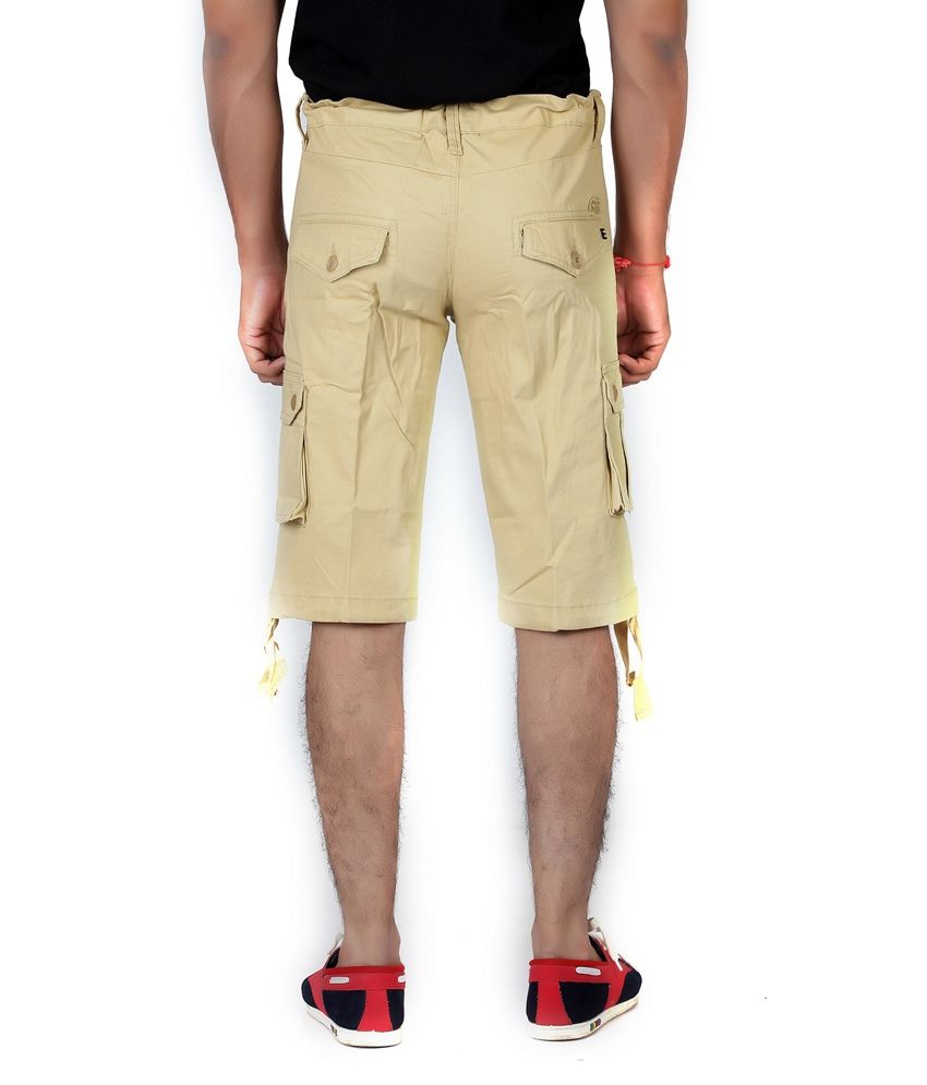 dark khaki cargo shorts