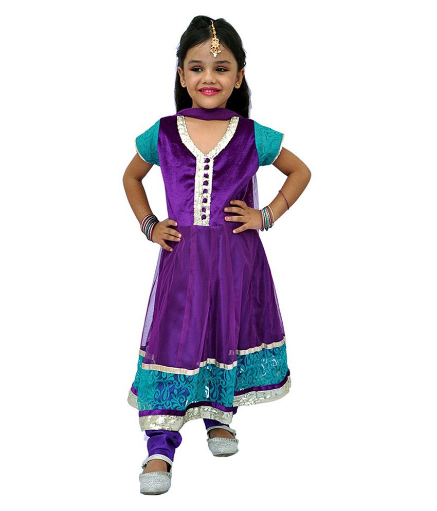 kurti with churidar