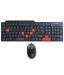 Quantum QHM 8810 Multimedia USB Wired Keyboard Mouse Combo Black