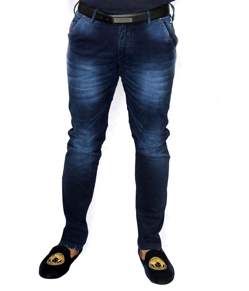 GOB Blue Slim Fit Jeans Buy GOB Blue Slim Fit Jeans Online at Best