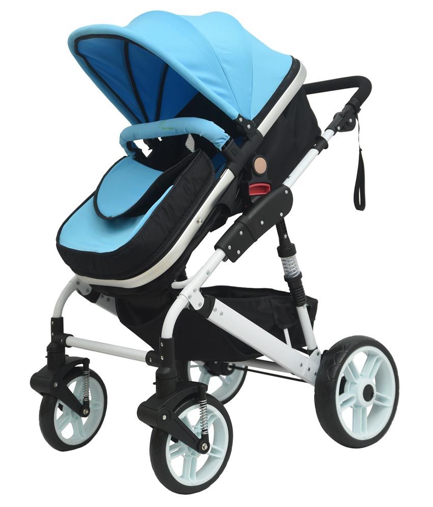 blue pram toy