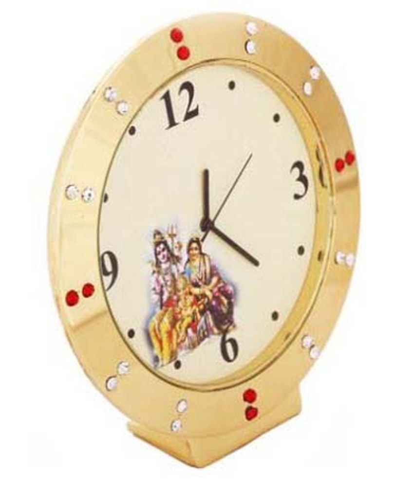 PTC Mart Yellow Religious Table Clocks Buy PTC Mart Yellow Religious