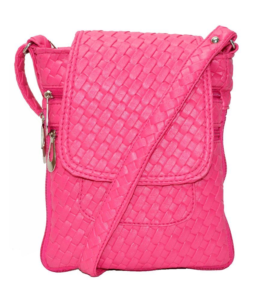 sling bag pink