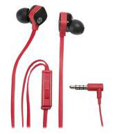 HP H2300 In Ear Wired Earphones With Mic Red