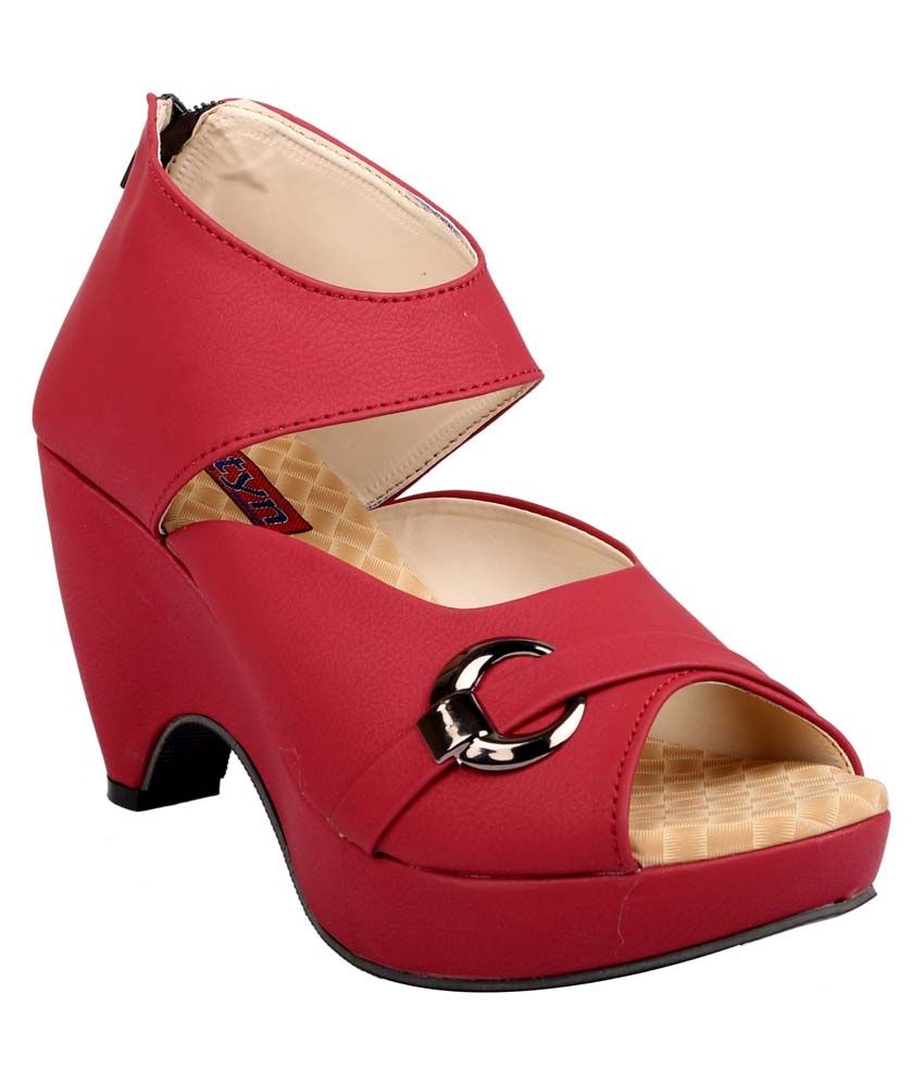 maroon heels amazon