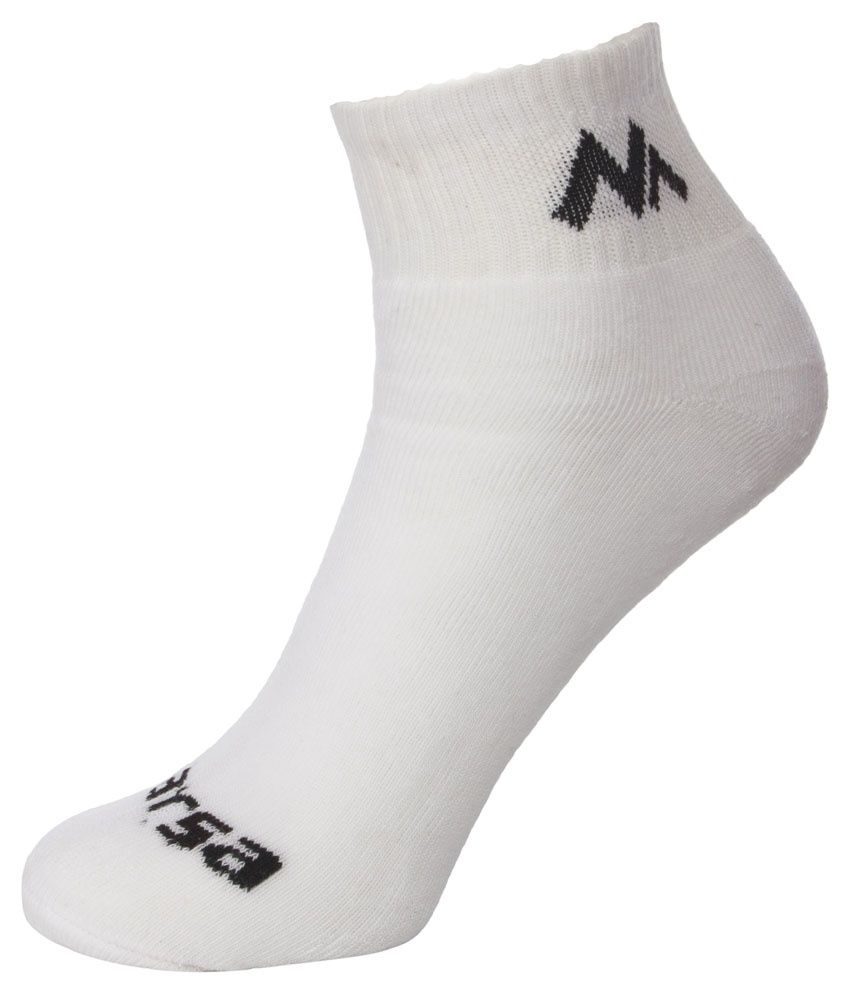 Ultimate White Cotton Socks Pack 3: Buy Online at Low Price in India ...