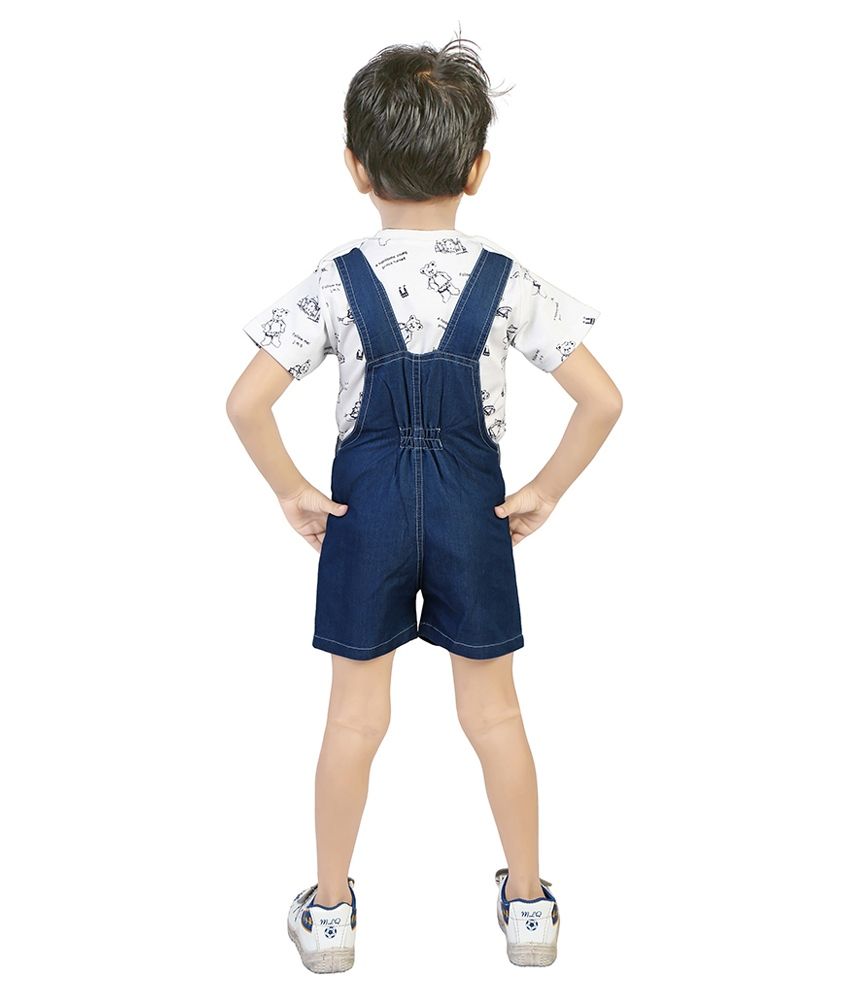 navy dungaree pants