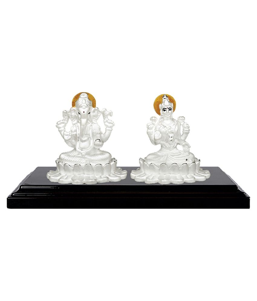 Rathiemporio Silver Ganesh Lakshmi Idols Buy Rathiemporio Silver
