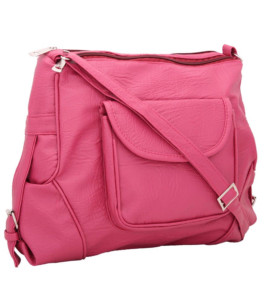 sling bag pink