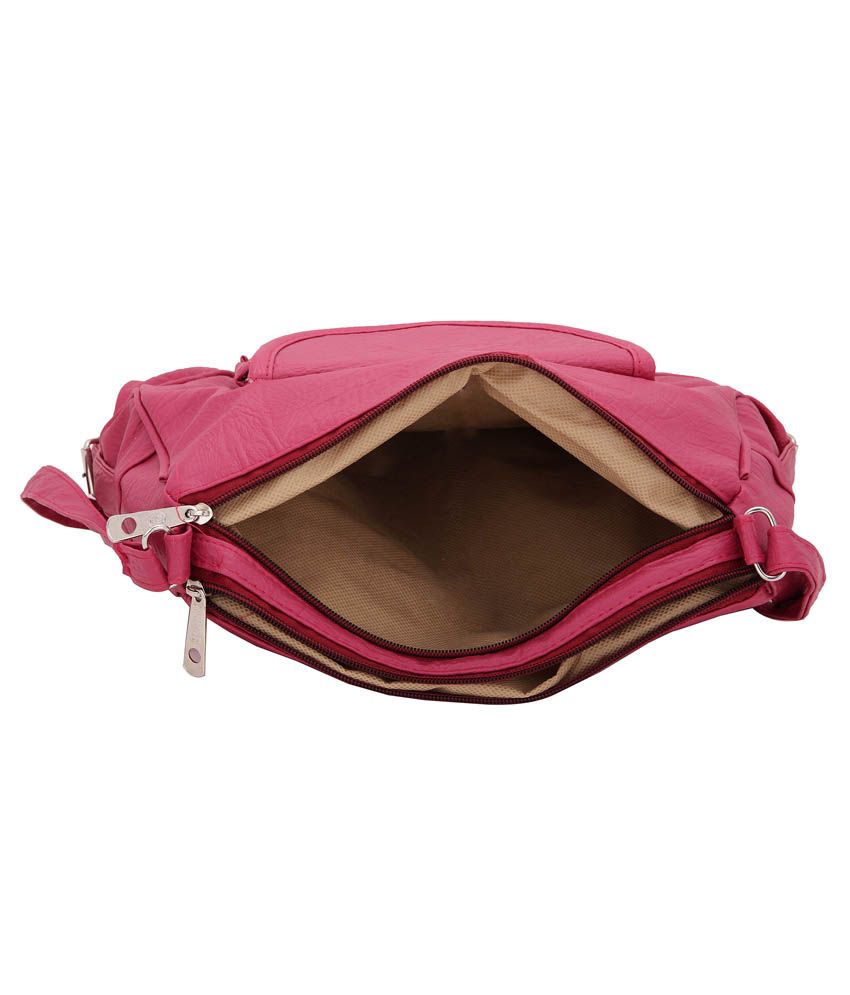 Borse Pink Sling Bag - Buy Borse Pink Sling Bag Online at Best Prices ...