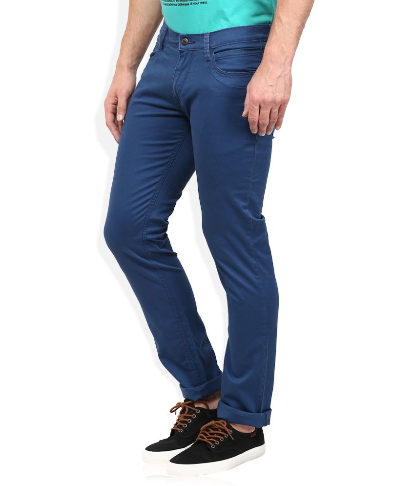 lee navy blue pants