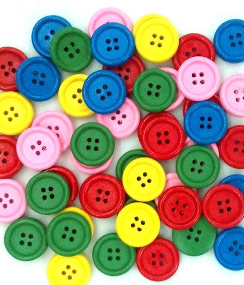     			Vardhman - Wood Buttons (Pack of 1)