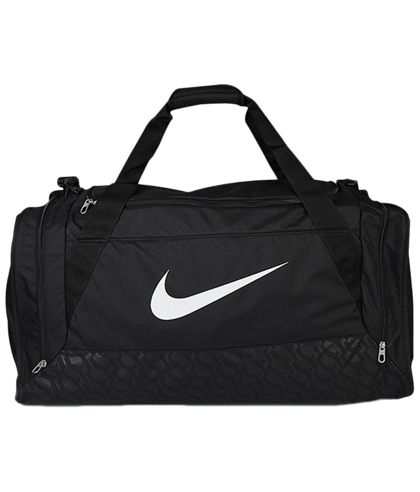 Nike Black Polyester Duffle Bag - Buy Nike Black Polyester Duffle Bag Online at Low Price - Snapdeal