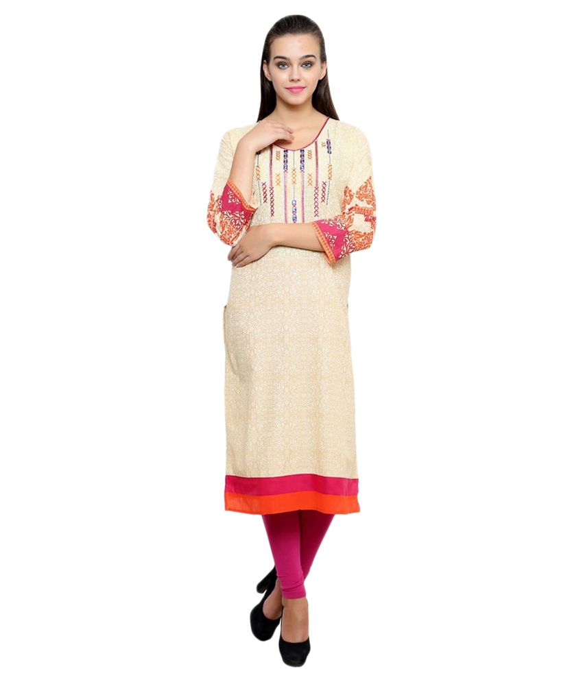 SKARLEY  Pink Rayon Womens Straight Kurti  Buy SKARLEY  Pink Rayon  Womens Straight Kurti Online at Best Prices in India on Snapdeal