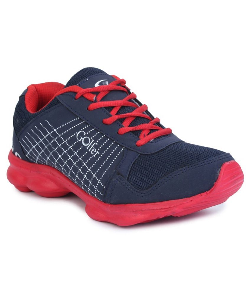 Golfer Red Sports Shoes Buy Golfer Red Sports Shoes Online at Best