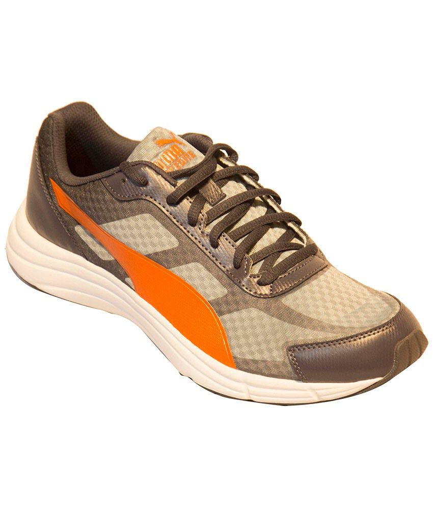 Puma Expedite Quarry Periscope Orange Sports Shoes - Buy Puma Expedite ...