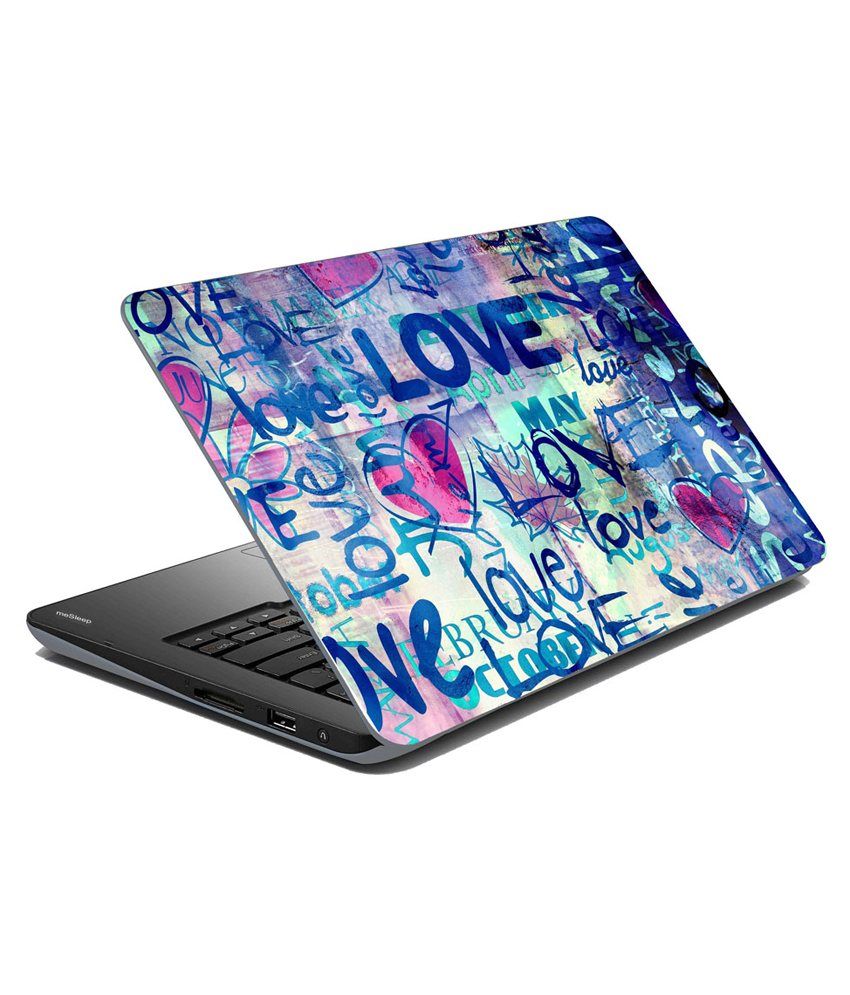 Mesleep Matte Finish Laptop Skin - Multicolour - Buy Mesleep Matte ...