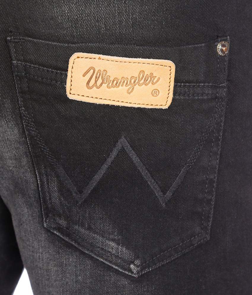 Wrangler Black Slim Fit Jeans - Buy Wrangler Black Slim Fit Jeans ...
