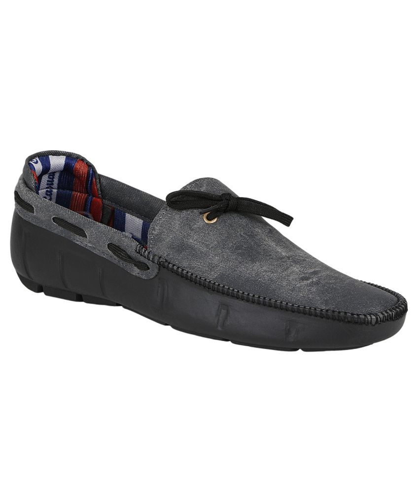 Kraasa Black Loafers - Buy Kraasa Black 