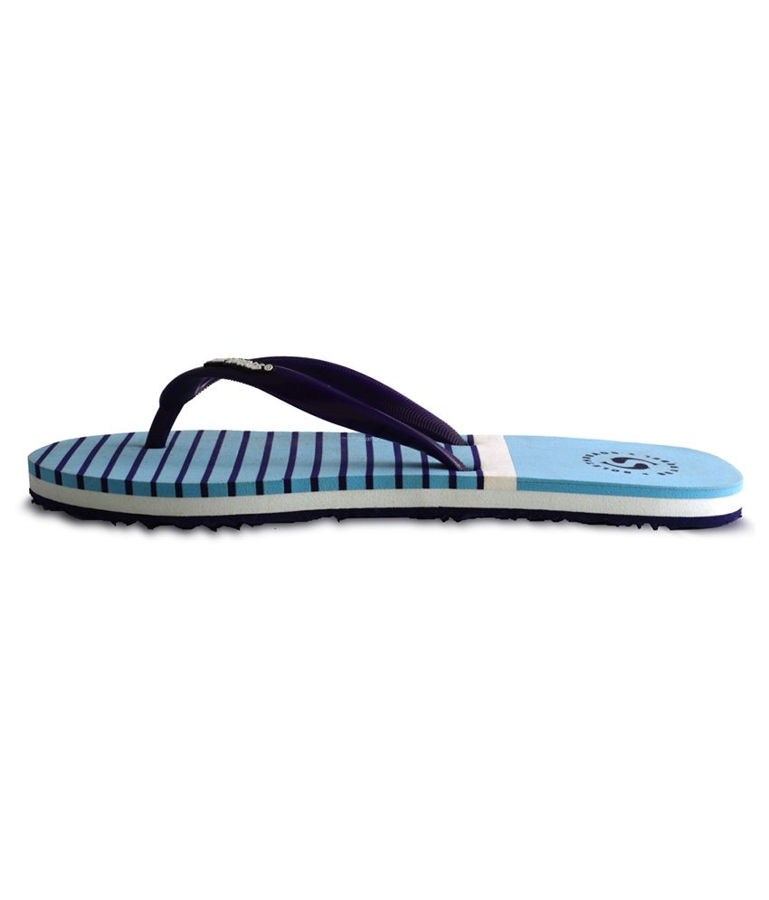 Sole Threads Nautica Blue Flip Flops Price In India Buy Sole Threads Nautica Blue Flip Flops 