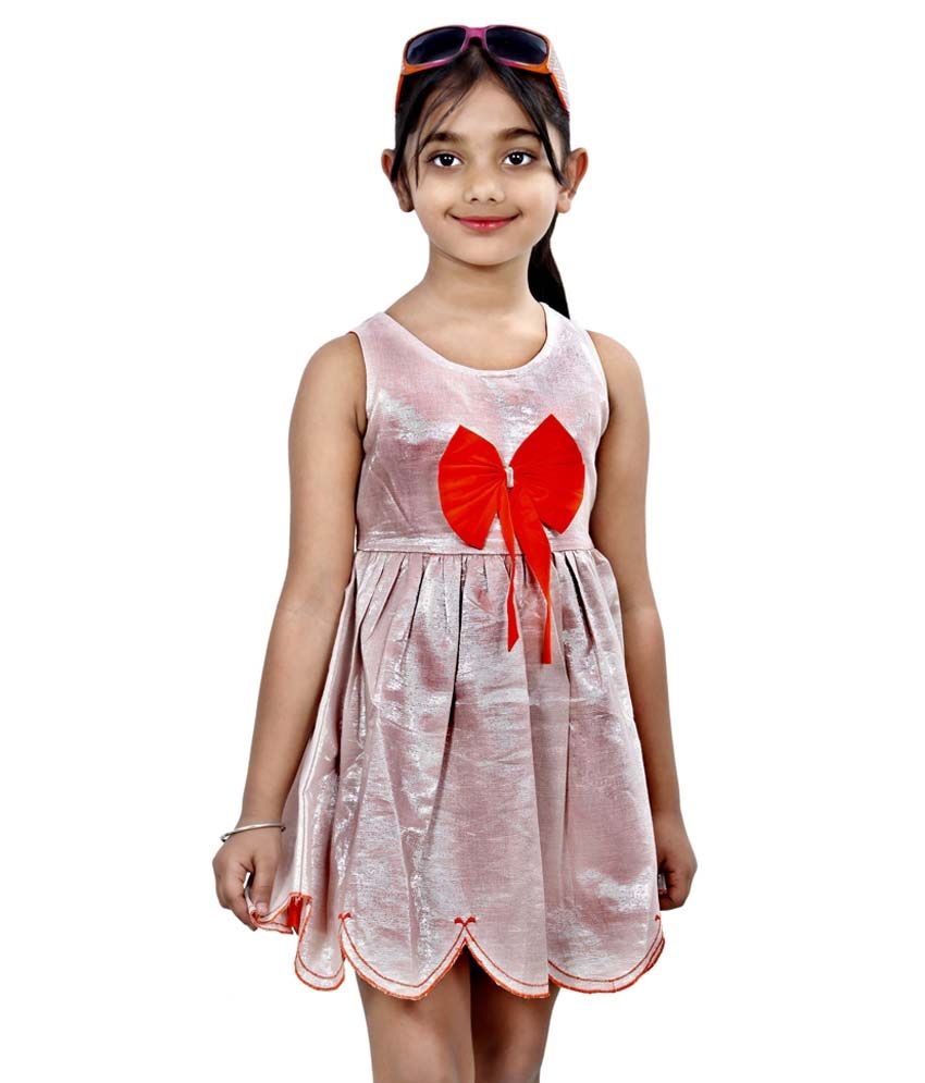 silver frock design