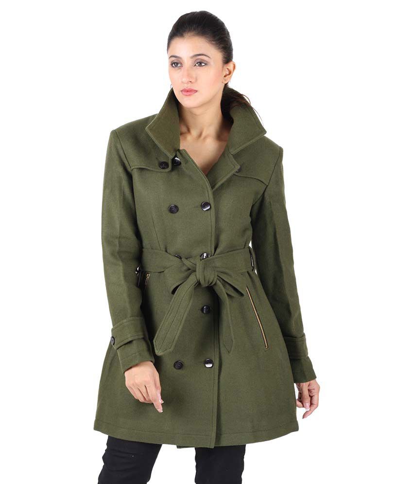 Buy Owncraft Green Woollen Coats Online at Best Prices in India - Snapdeal