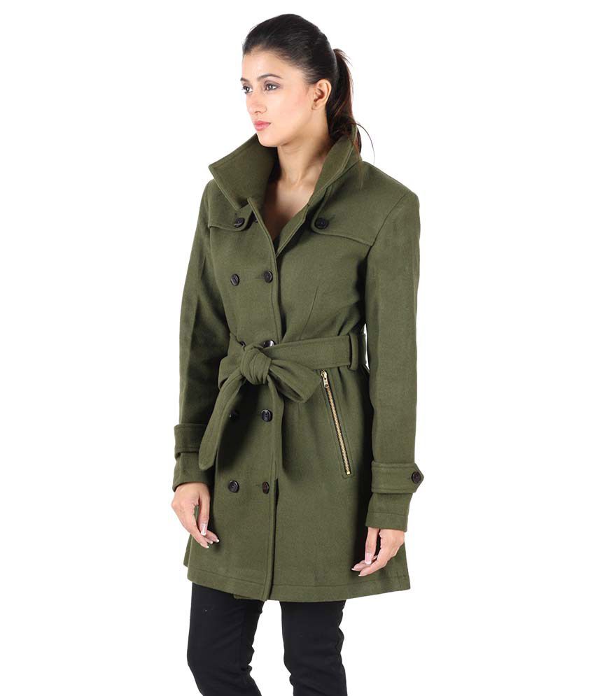 Buy Owncraft Green Woollen Coats Online at Best Prices in India - Snapdeal