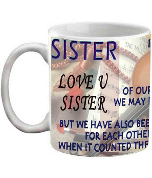 efw happy birthday love you sister 325ml ceramic coffee mug buy efw happy birthday love you sister 325ml ceramic coffee mug