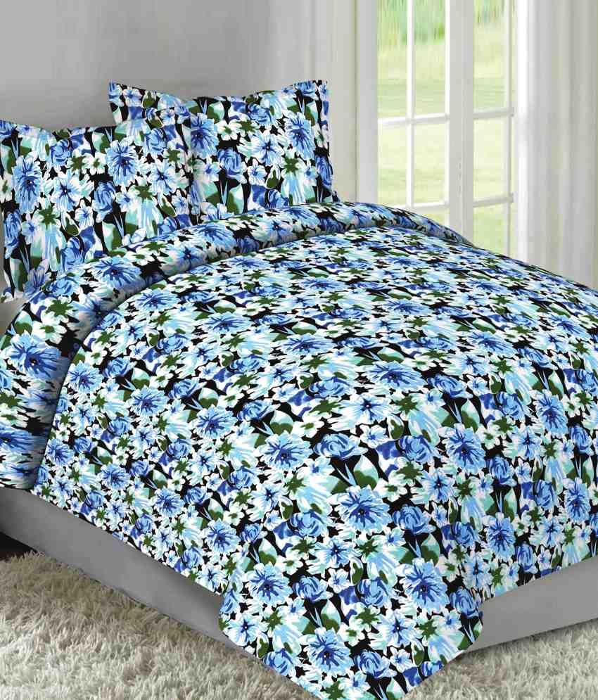 Lotus Contemporary Design Double Bed Sheet Combo of 2 Buy Lotus