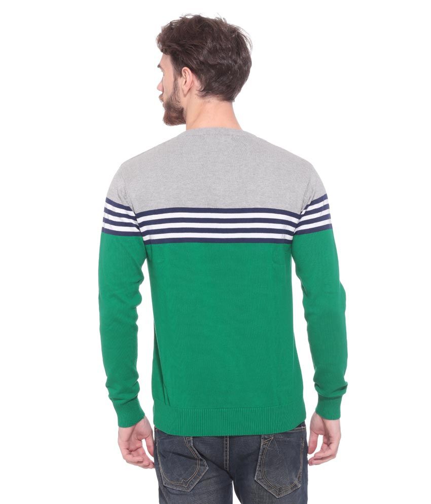 Pro Riders Green Cotton Sweater - Buy Pro Riders Green Cotton Sweater ...