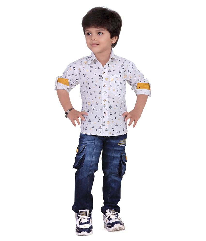 jeans and shirt for boy