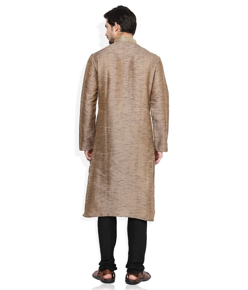 manyavar brown kurta