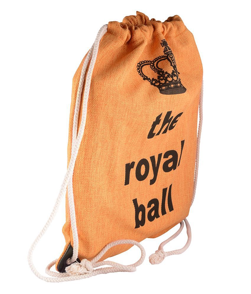 The Bag Zone Orange Tote Bag - Buy The Bag Zone Orange ...