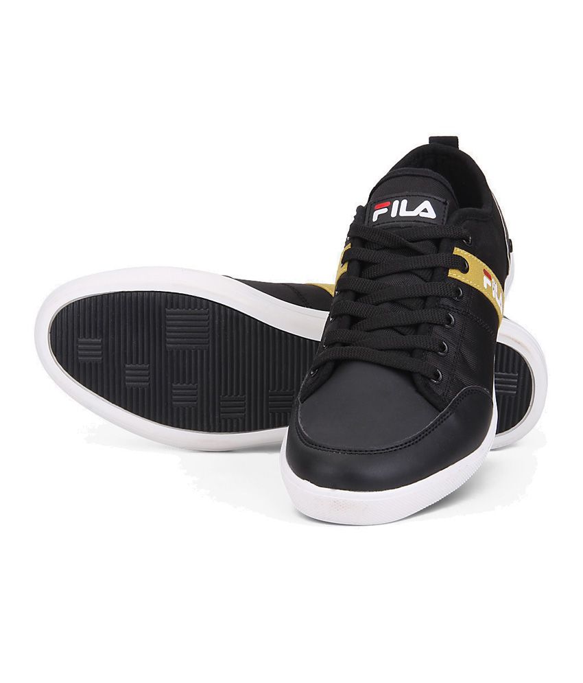 fila black sneakers shoes