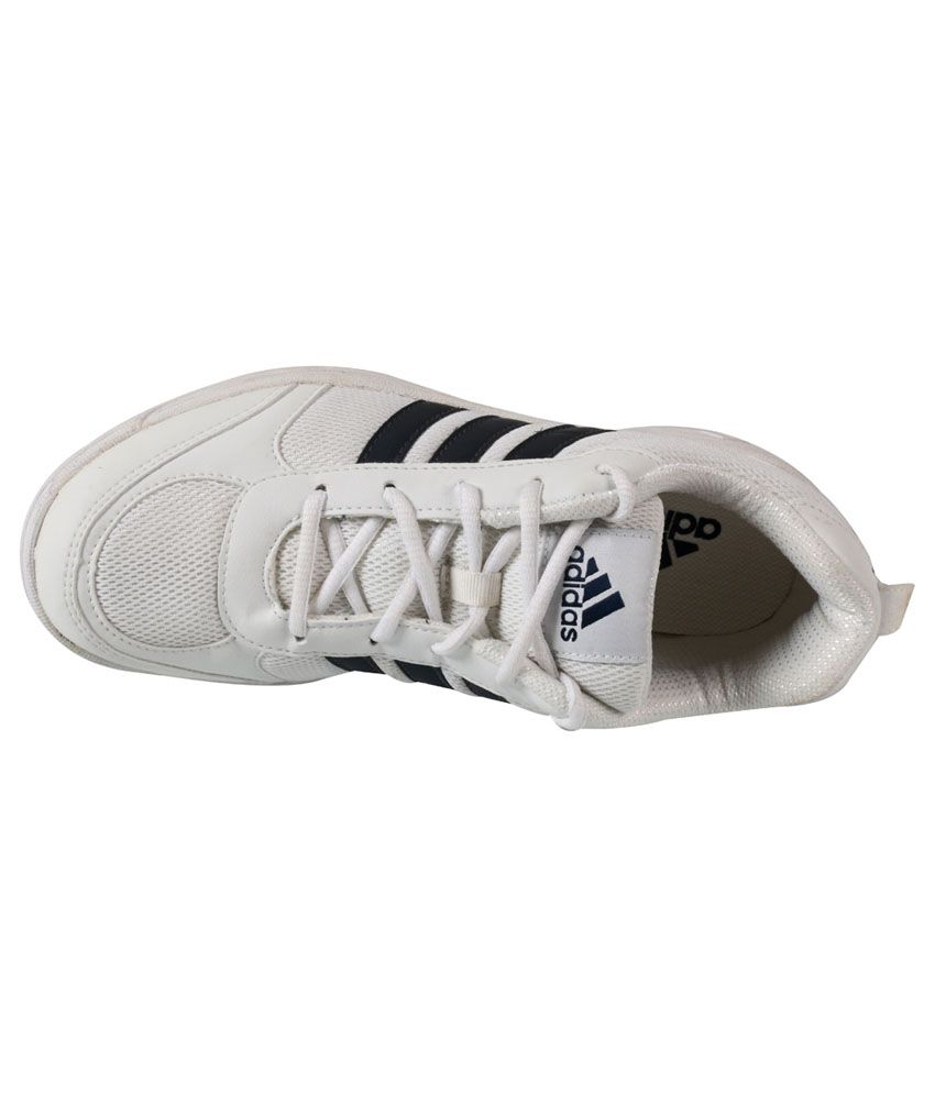 Adidas White Sport Shoes - Buy Adidas White Sport Shoes Online at Best ...
