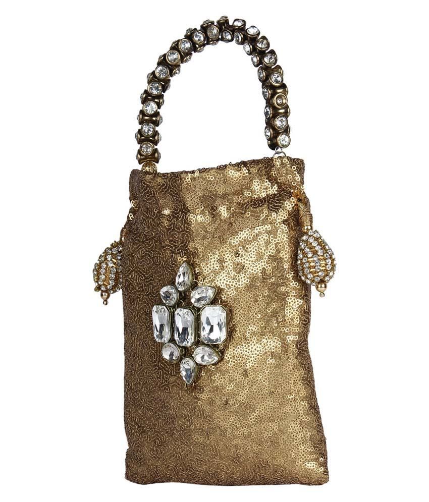 golden potli bag