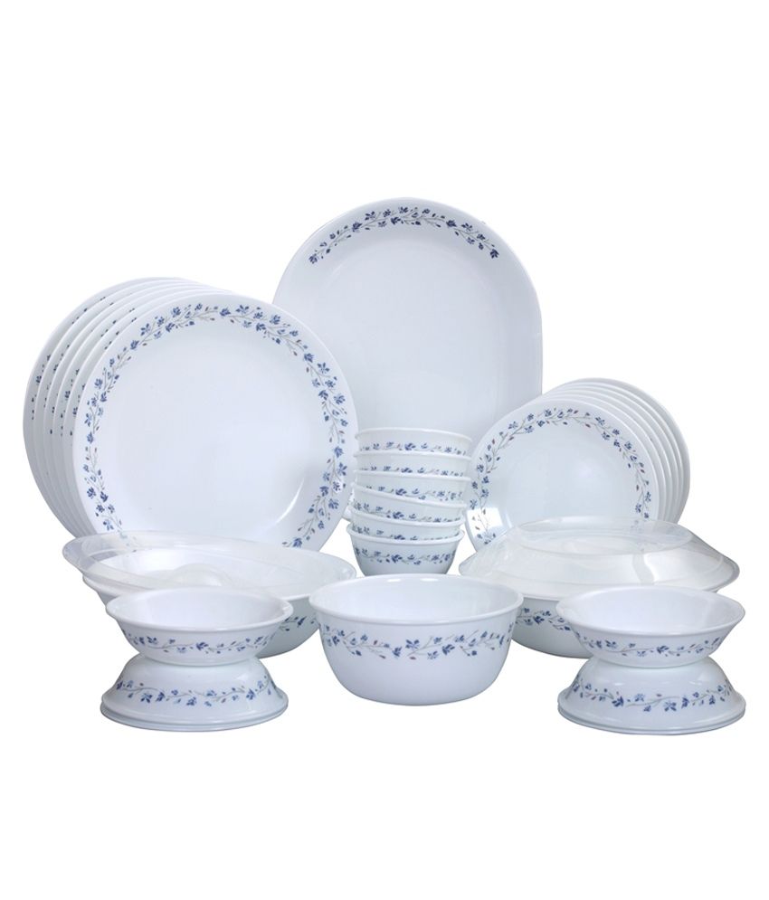 Corelle Glass Dinner Set of 30: Buy Online at Best Price in India