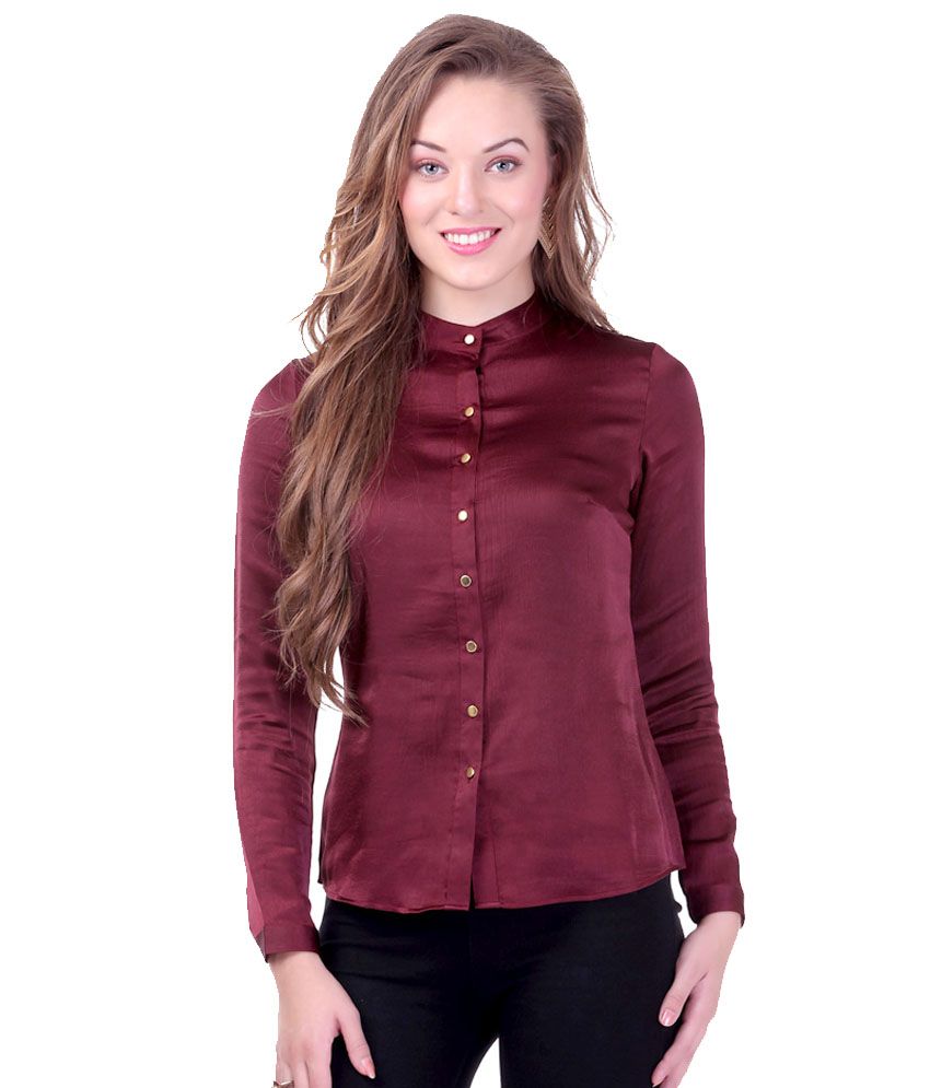 satin shirts for women