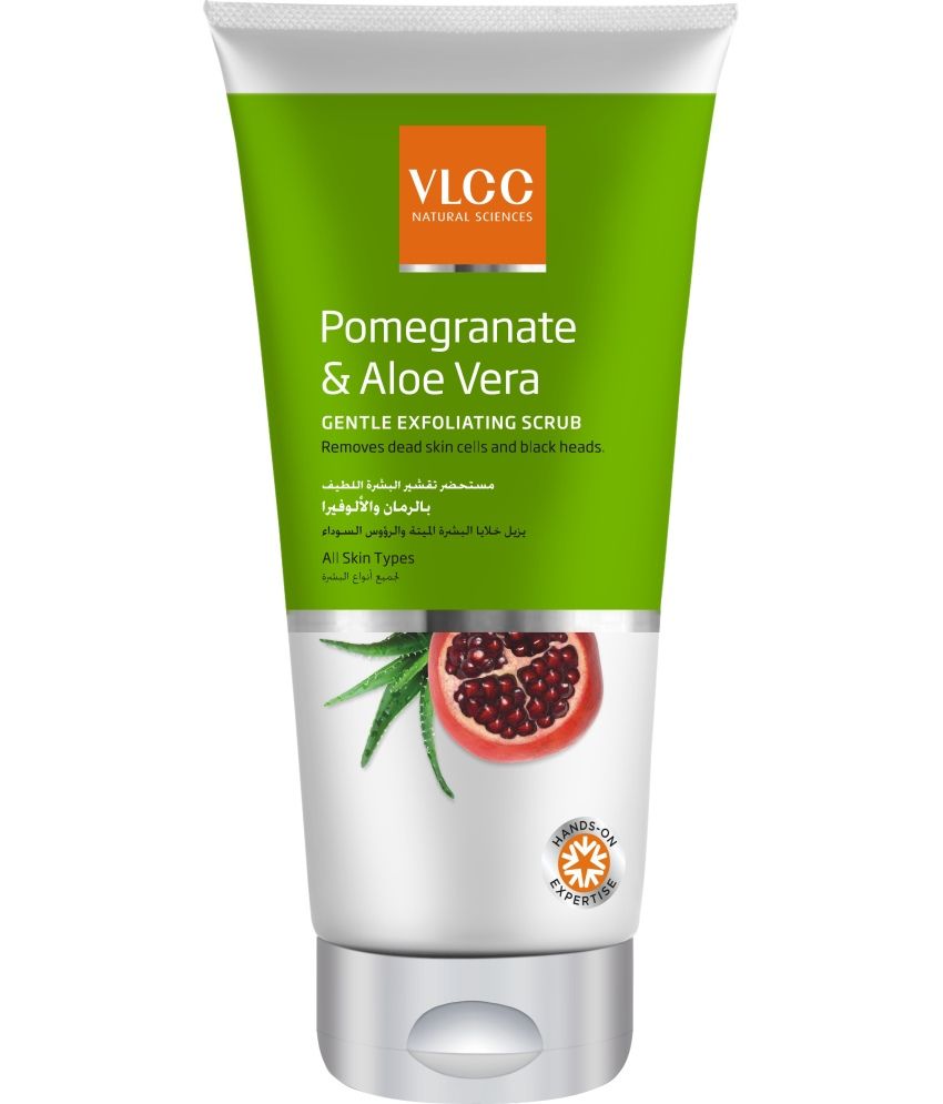 VLCC Pomegranate & Aloe Vera Gentle Exfoliating Scrub 150 ml Pack of 2