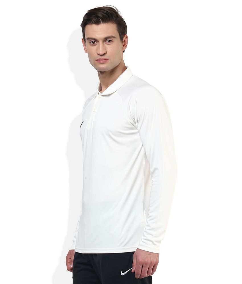 nike white full sleeve t shirt