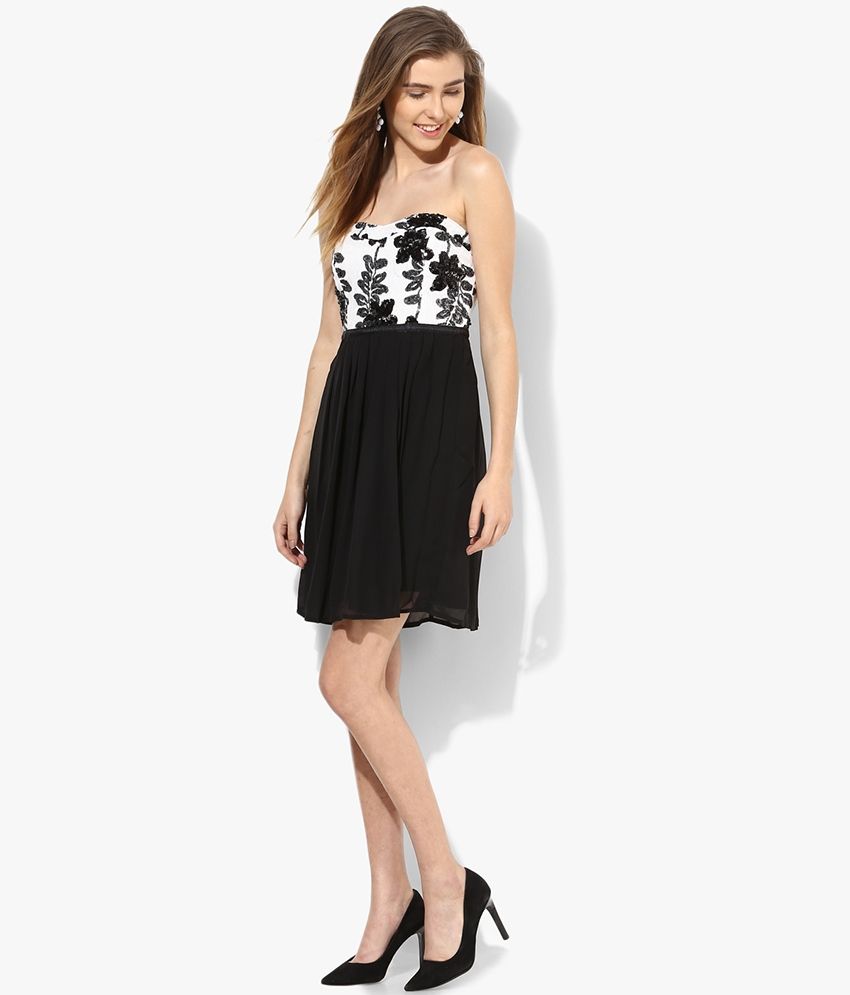 Vero Moda Black Casual Tube Dress Buy Vero Moda Black