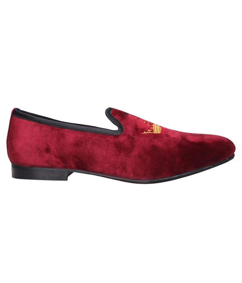 Bareskin Maroon Formal Shoes Price in India- Buy Bareskin Maroon Formal ...