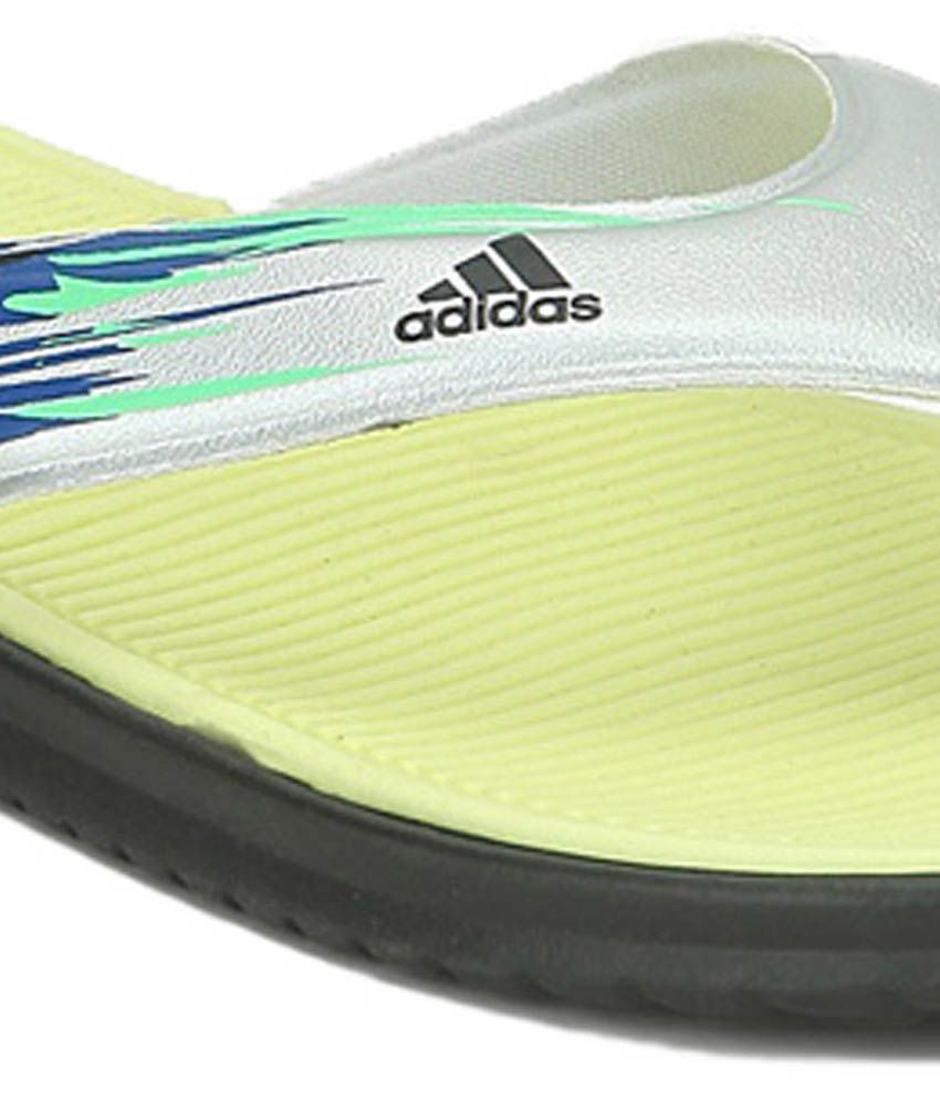 Adidas SC Beach Yellow Flip Flops Price in India- Buy Adidas SC Beach Yellow Flip Flops Online 