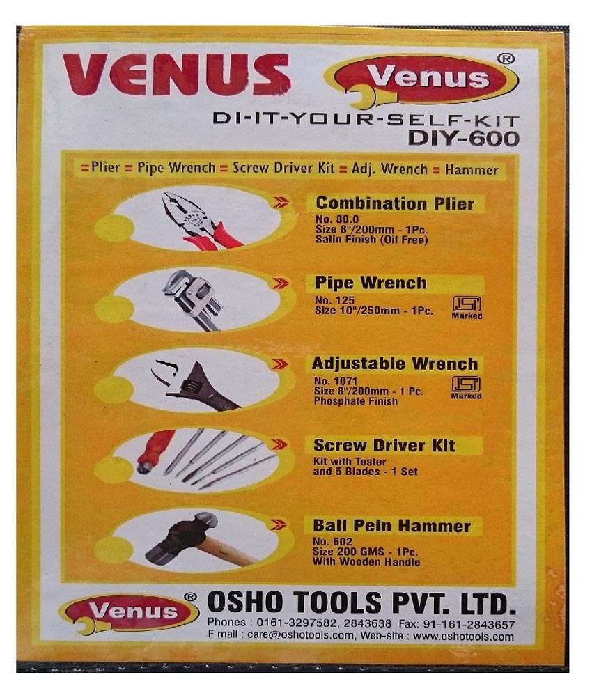 Venus DIY-600 Tool Kit: Buy Venus DIY-600 Tool Kit Online at Low Price