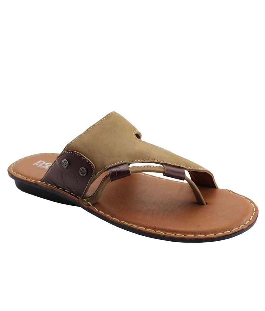 Doc & Mark Green Leather Slippers Price in India- Buy Doc & Mark Green Leather Slippers Online 