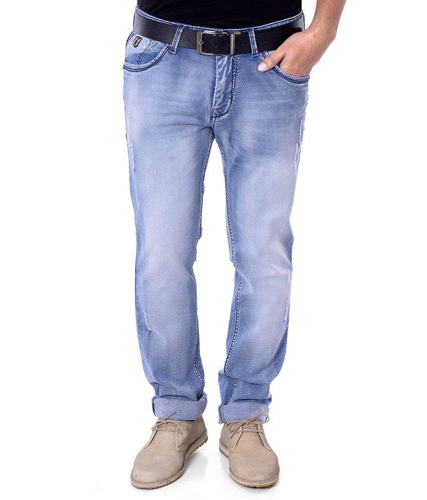 Alfa Collection Blue Slim Fit Jeans - Buy Alfa Collection Blue Slim Fit ...
