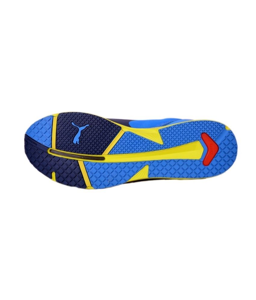 puma blue and yellow