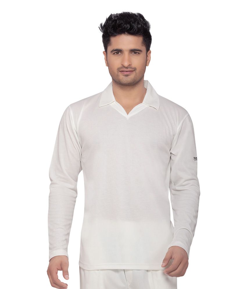 Wolf Full Sleeves Cricket Wear White TShirt Buy Wolf Full Sleeves